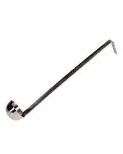 1 OZ TWO PIECE STAINLESS STEEL LADLE