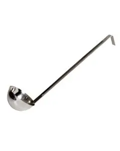 6 OZ TWO PIECE STAINLESS STEEL LADLE