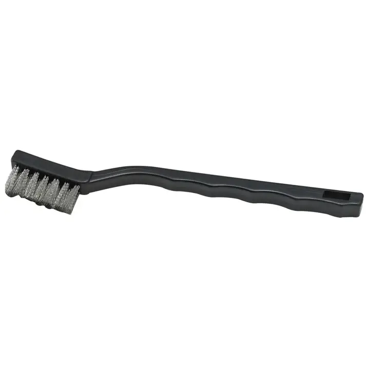 7 INCH MINI UTILITY BRUSH WITH STAINLESS STEEL BRISTLES