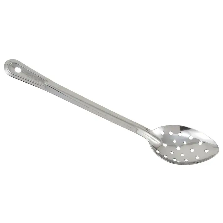 15 INCH STAINLESS STEEL PERFORATED BASTING SPOON
