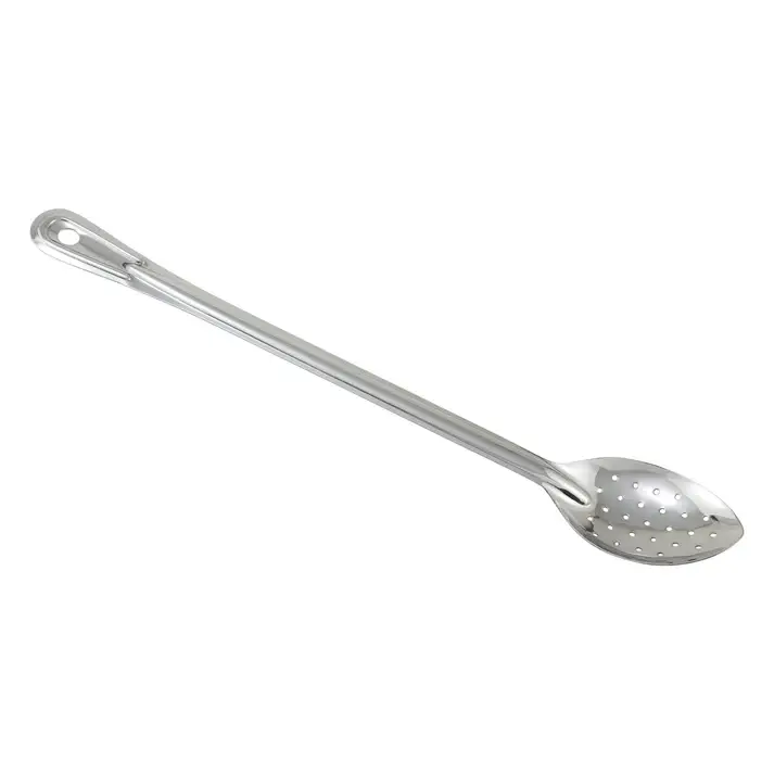18 INCH STAINLESS STEEL PERFORATED BASTING SPOON