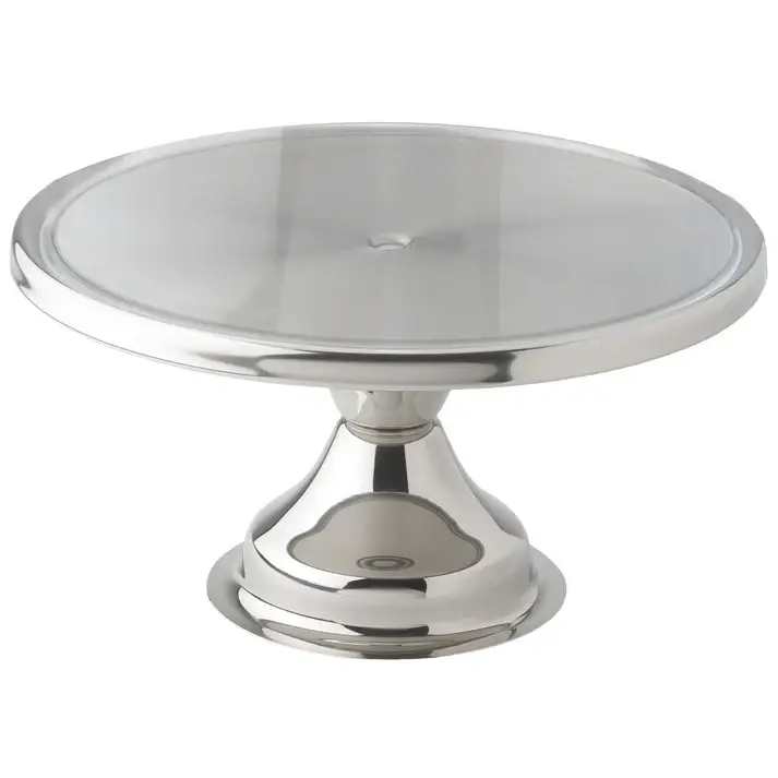 13 INCH STAINLESS STEEL CAKE STAND
