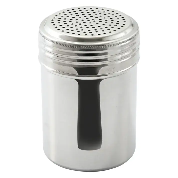 10 OZ STAINLESS STEEL DREDGE WITHOUT HANDLE