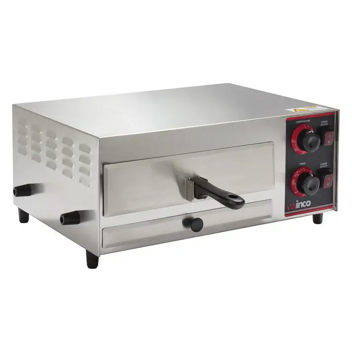WINCO COUNTERTOP PIZZA OVEN WITH BELL TIMER AND STAY ON FUNCTION - ETL APPROVED