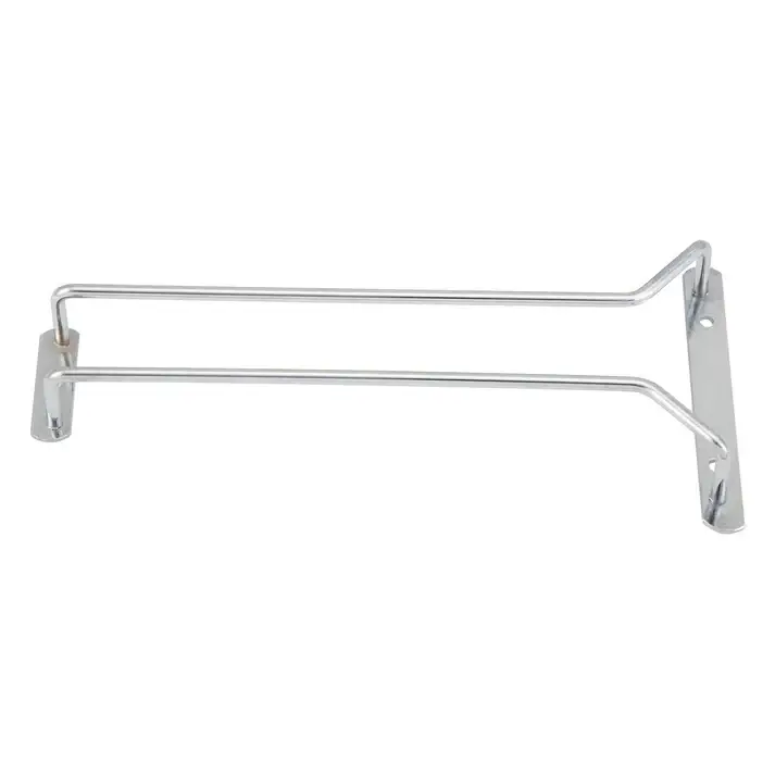 10 INCH CHROME PLATED GLASS HANGER