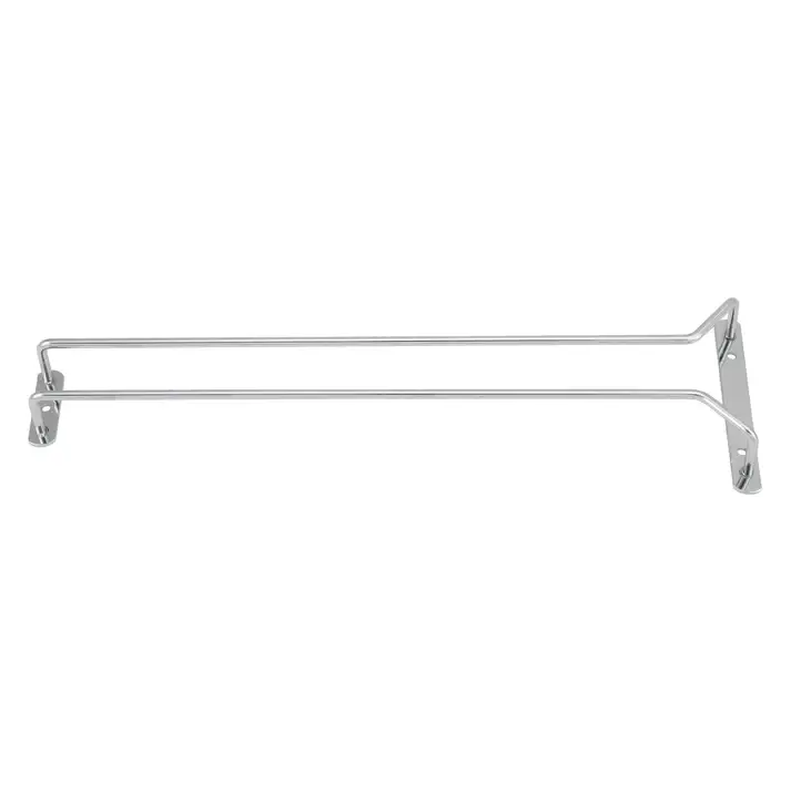 16 INCH CHROME PLATED GLASS HANGER