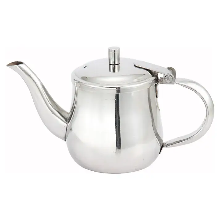 10 OZ STAINLESS STEEL GOOSENECK TEAPOT