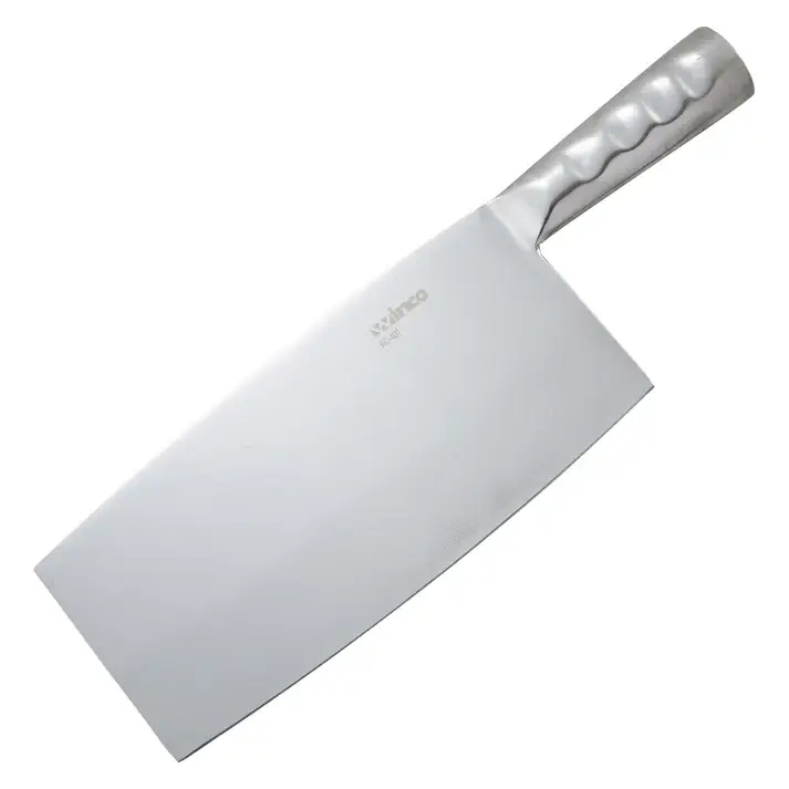 8-1/4 X 4 INCH CHINESE CLEAVER WITH STAINLESS STEEL HANDLE