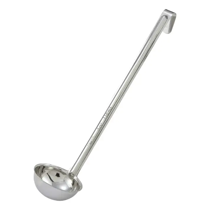 4 OZ ONE PIECE STAINLESS STEEL LADLE