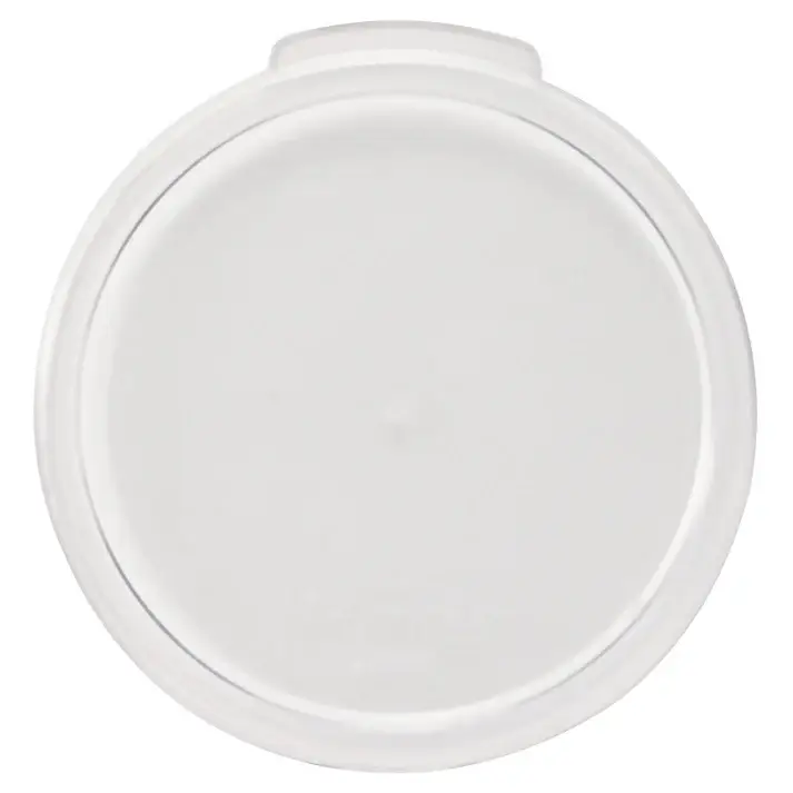 POLYCARBONATE COVER FOR 12; 18; AND 22 QT ROUND STORAGE CONTAINERS - CLEAR