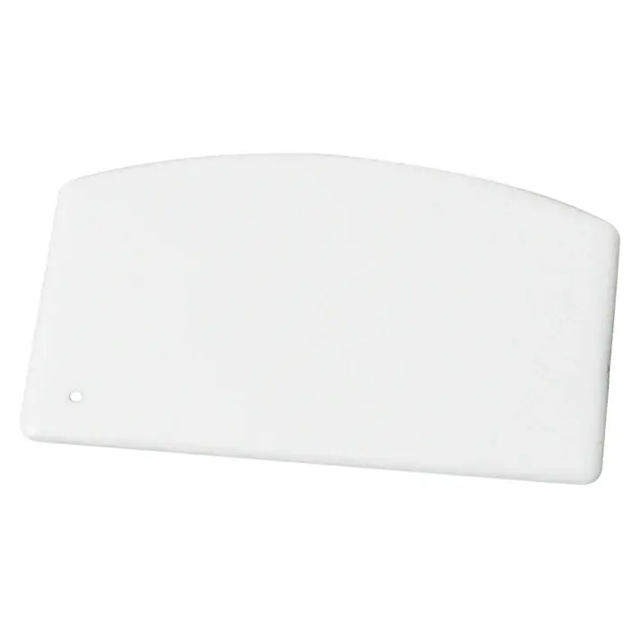 5-1/2 X 3-3/4 INCH POLYETHYLENE DOUGH SCRAPER