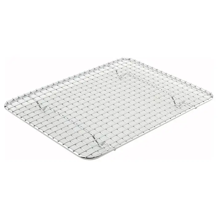 CHROME PLATED HALF SIZE STEAM PAN GRATE - 8 X 10