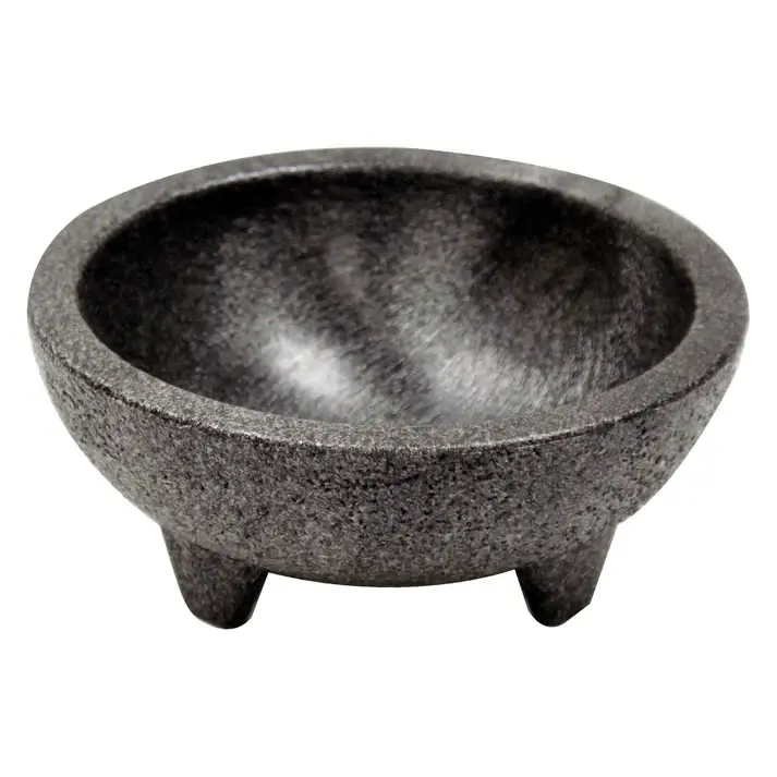 (4) POLYPROPYLENE 10 OZ MOLCAJETE SALSA BOWLS