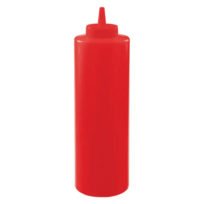 24 OZ RED SQUEEZE BOTTLE