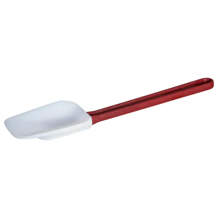 10 INCH SILICONE SCRAPER WITH BOWL SHAPPED HEAD - HEAT RESISTANT UP TO 500F