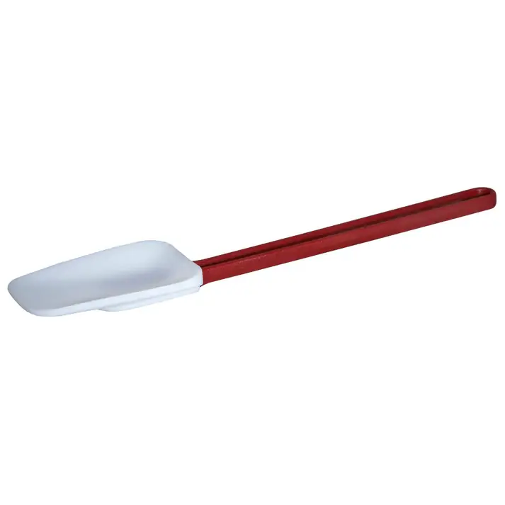 14 INCH SILICONE SCRAPER WITH BOWL SHAPPED HEAD - HEAT RESISTANT UP TO 500F