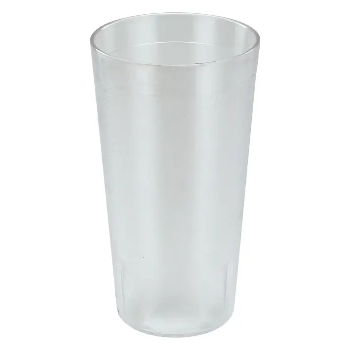16 OZ PEBBLED TUMBLER - CLEAR