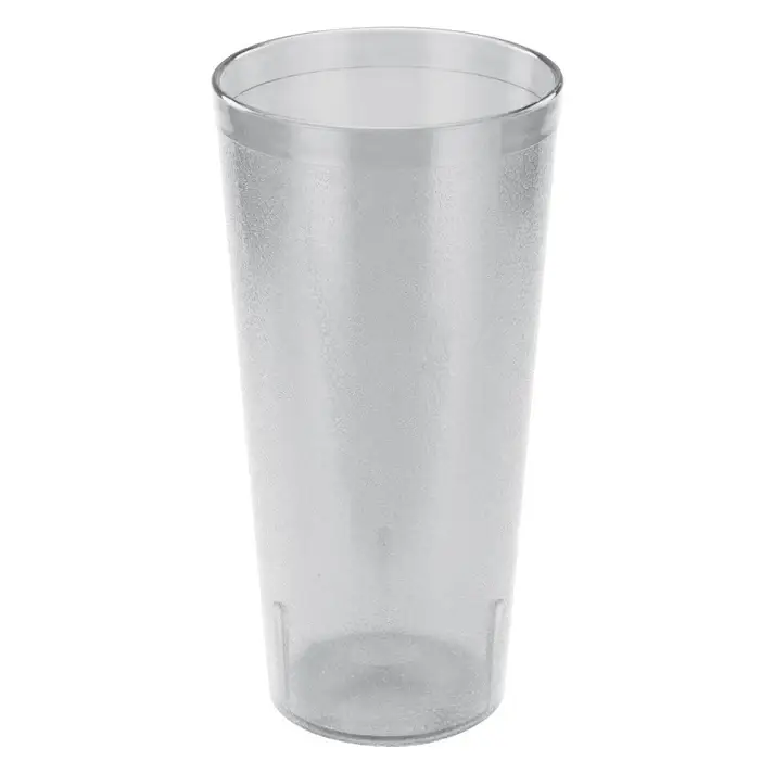 20 OZ PEBBLED TUMBLER - CLEAR