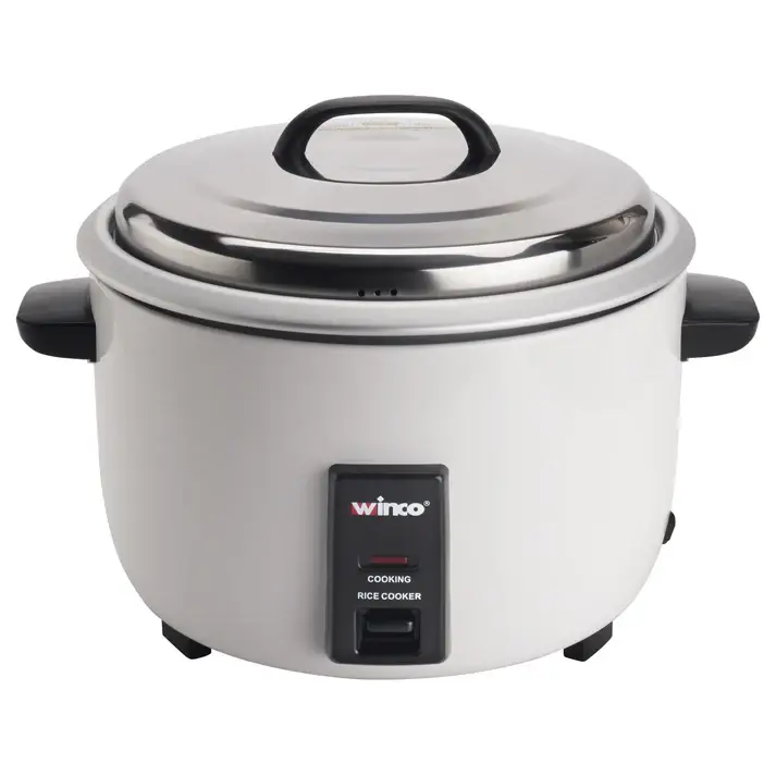 WINCO 30 CUP ELECTRIC RICE COOKER WITH REMOVABLE INNER POT - ETL APPROVED