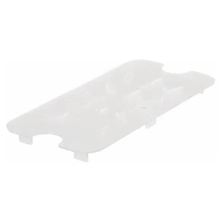 FOURTH SIZE POLYCARBONATE DRAIN SHELF