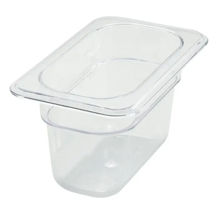NINTH SIZE 4 INCH DEEP ANTI-JAM POLYCARBONATE FOOD PAN