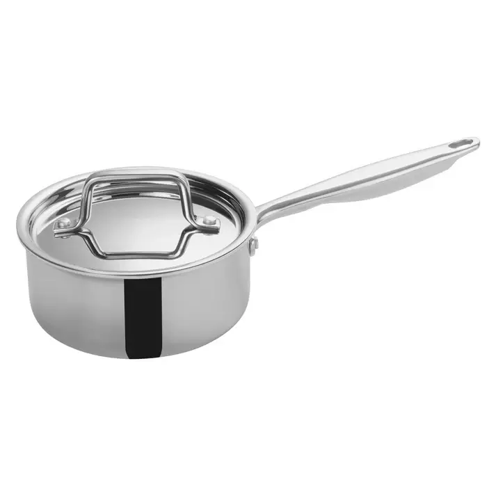 1-1/2 QUART TRI-GEN TRI-PLY STAINLESS STEEL SAUCE PAN WITH INDUCTION READY BASE AND COVER