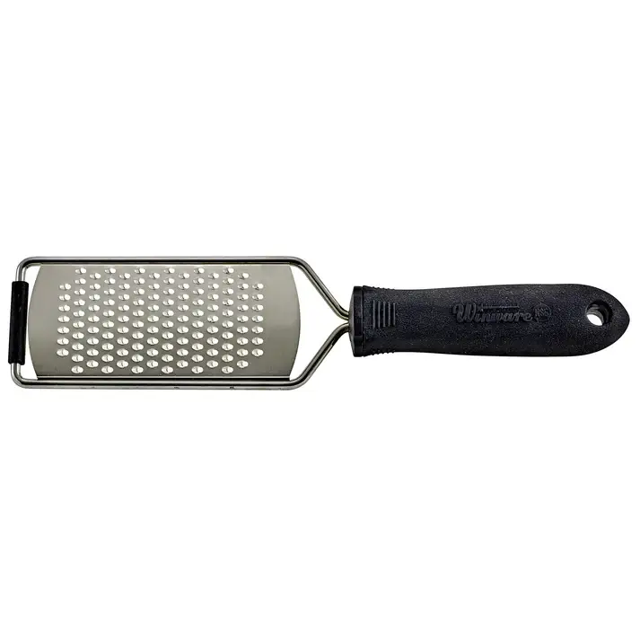 6-1/2 INCH GRATER WITH STAINLESS STEEL BLADE AND PLASTIC HANDLE