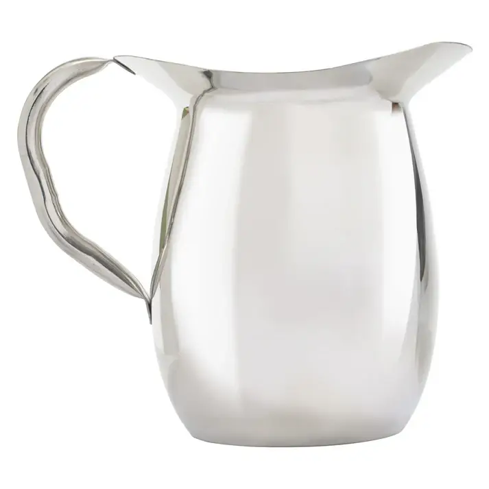 3 QT STAINLESS STEEL DELUXE BELL PITCHER