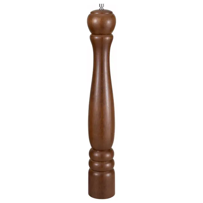 18 INCH RUSSET BROWN WOOD PEPPER MILL